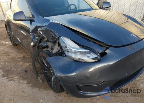 2021 Tesla Model Y Long Range Dual Motor All-Wheel Drive from USA, damaged, VIN 5YJYGDEE2MF286029